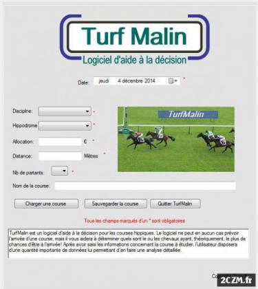 Logiciel de courses hippiques
