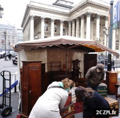 Brocante professionnelle de la Place de la Bourse