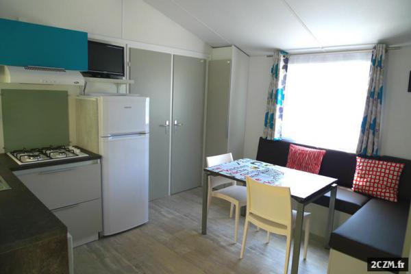 Location de mobilhome neuf en camping 4*dans les landes à sanguinet plage