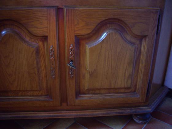Meuble Télé d'Angle en chêne