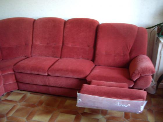 Canapé complet d'angle à 2 places Relax
