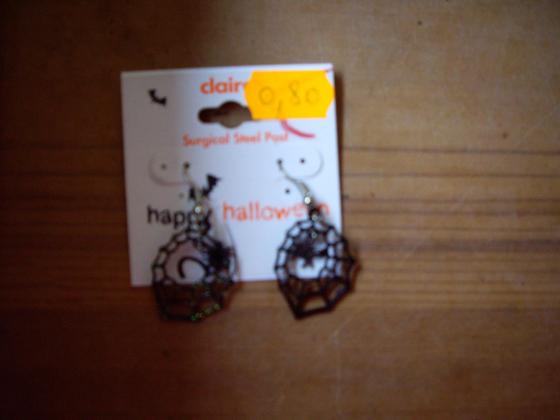 Boucles d'Oreilles Halloween