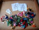 Set Créatif : Lot de FILS + 3 Napperons à broder