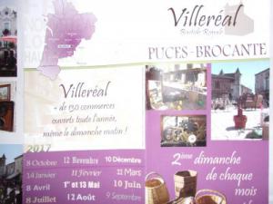 Brocante et puces à Villeréal