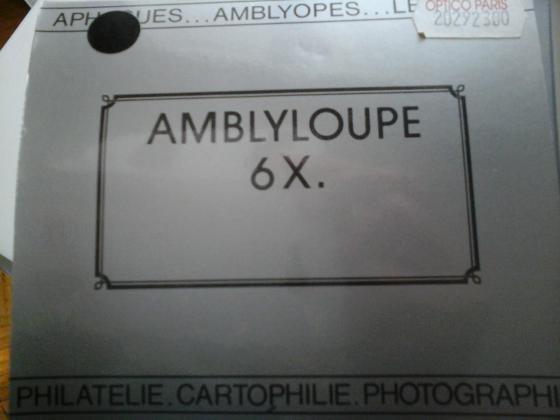 AMBLYLOUPE 6 X