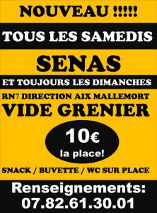 Vide-greniers de Sénas