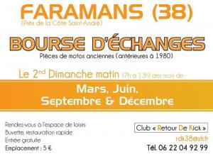 Bourse d'échanges moto club de Faramans