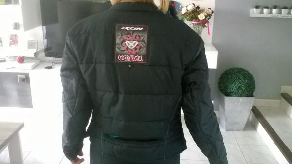 Blouson moto pour femme