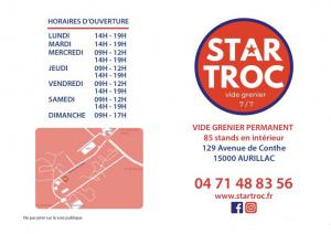 Vide grenier permanent - Aurillac