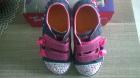 Skechers Baskets Fille Jeans Strass Lumières
