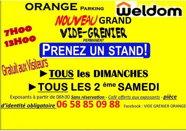 Vide-Grenier - Orange