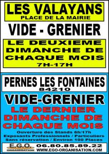 Brocante Vide-greniers de Pernes-les-Fontaines