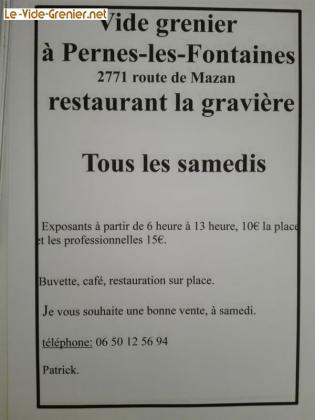 Vide-greniers de Pernes-les-Fontaines