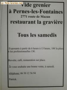 Vide-greniers de Pernes-les-Fontaines