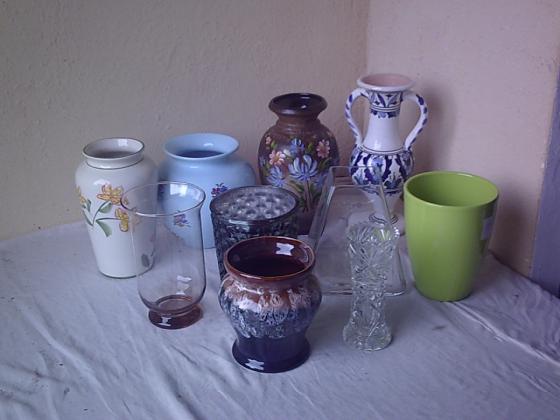 Vases de 0,50 € à 5 €