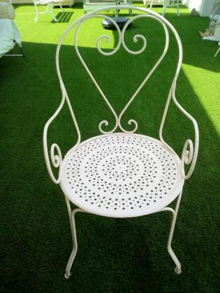 Fauteuil de jardin en fer forgé