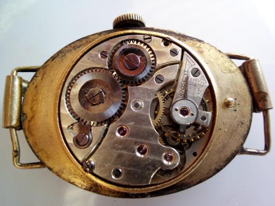 Montre ancienne argent plaquée Or
