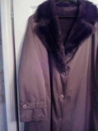 Manteau imperméable doublé
