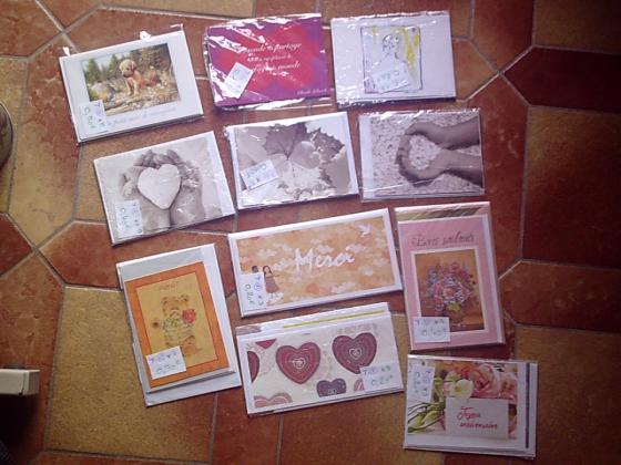 Cartes Spéciales Mariage, Anniversaire, Deuil....