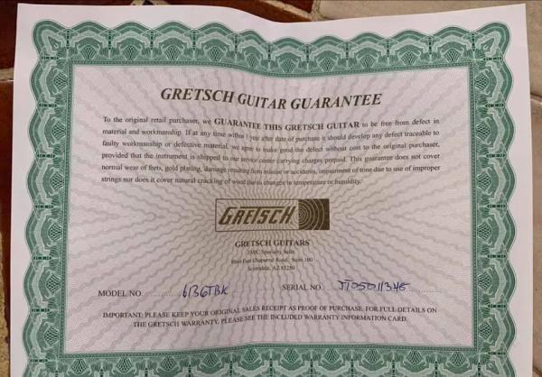 Guitare GRETSCH BLACK FALCON 2005 JAPAN