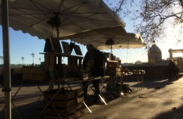 Marché aux livres de Toulouse