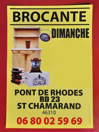 Brocante de Saint-Chamarand