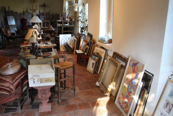 Vide maison d’artiste / restauratrice d’arts
