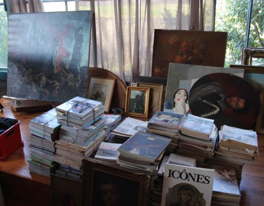 Vide maison d’artiste / restauratrice d’arts