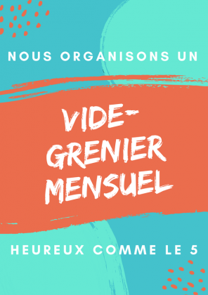 Vide-greniers heureux comme le 5 - Paris 05