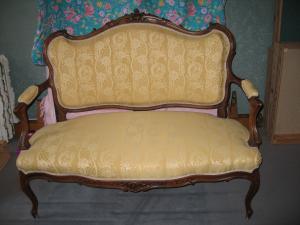 fauteuil LouisXV 2 places