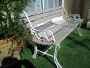 Banc de jardin fonte