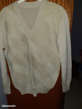 Pull en Laine/Daim