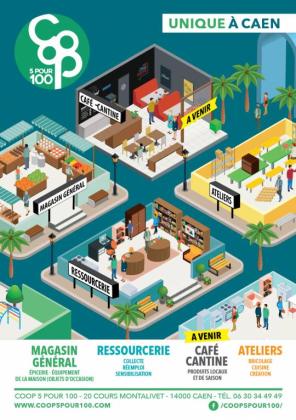 Ressourcerie coop 5 pour 100 - Caen