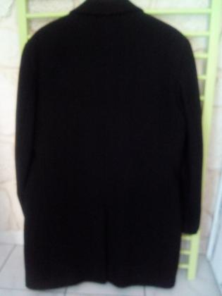 Manteau noir homme