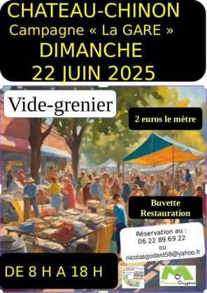 Vide-greniers - Château-Chinon