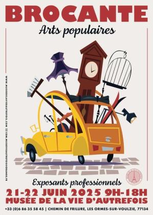 Brocante annuelle du Musée de la Vie d'Autrefois - Les Ormes-sur-Voulzie