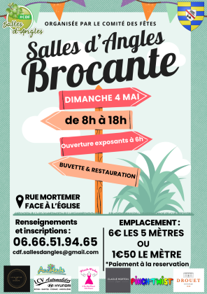 Brocante, Vide-greniers - Salles-d'Angles