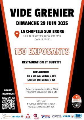 Vide-greniers - La Chapelle-sur-Erdre