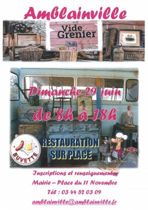 Vide-greniers - Amblainville