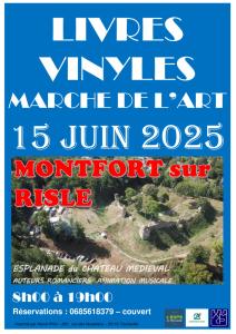 Journée des bouquinistes et vinyles + marché de l'art - Montfort-sur-Risle