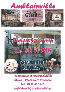 Vide-greniers - Amblainville