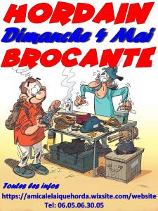 Brocante, Vide-greniers - Hordain
