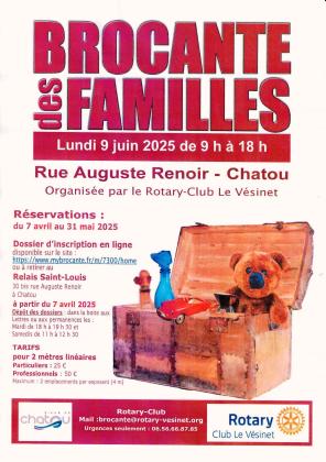 Brocante des hauts de Chatou