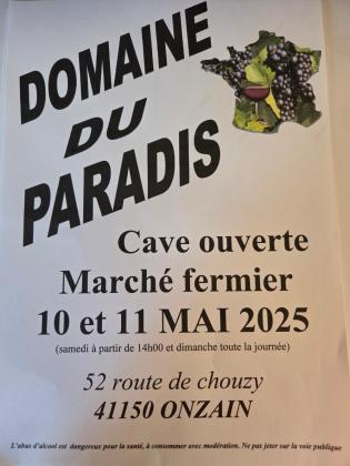 cave ouverte et marché fermier