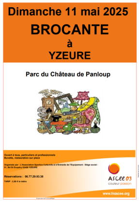 Brocante, Vide-greniers - Yzeure
