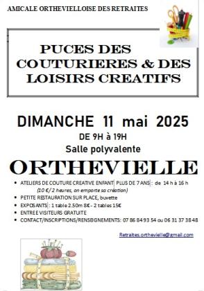 PUCES DES COUTURIERES ET DES LOISIRS CREATIFS - Orthevielle