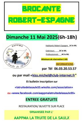 Brocante, Vide-greniers - Robert-Espagne