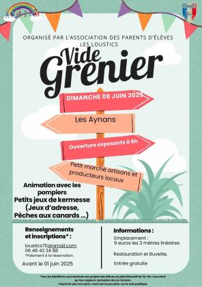 Vide-greniers Les Aynans