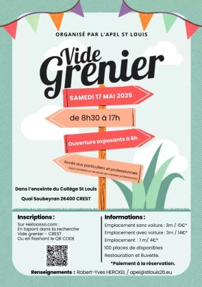 Vide-greniers - Crest
