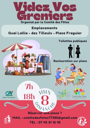 Vide-greniers - Le Mée-sur-Seine